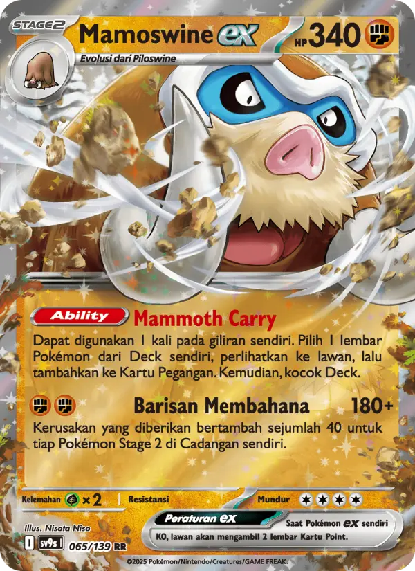Mamoswine ex card image