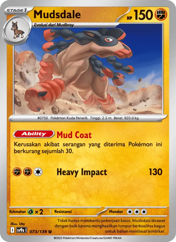 Mudsdale card image