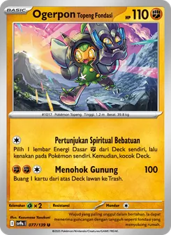 Ogerpon Topeng Fondasi