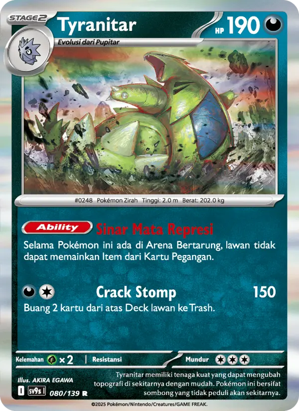 Tyranitar card image