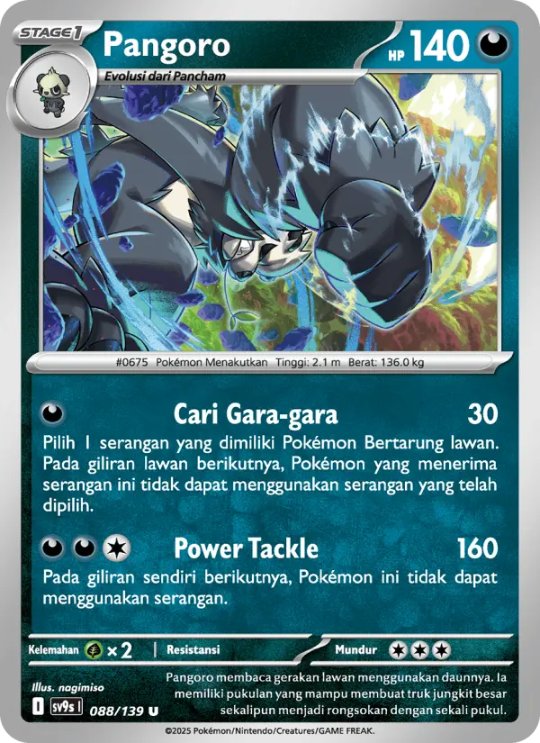 Pangoro card image