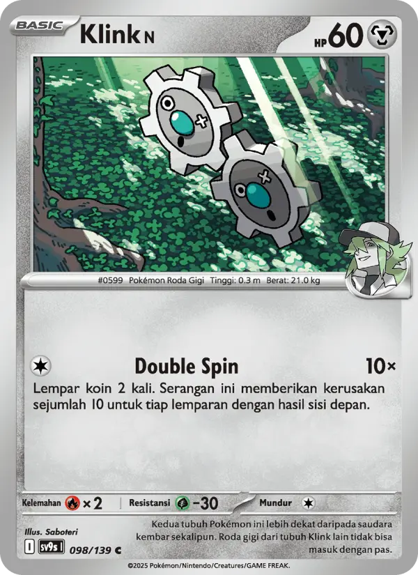 Klink <N> card image