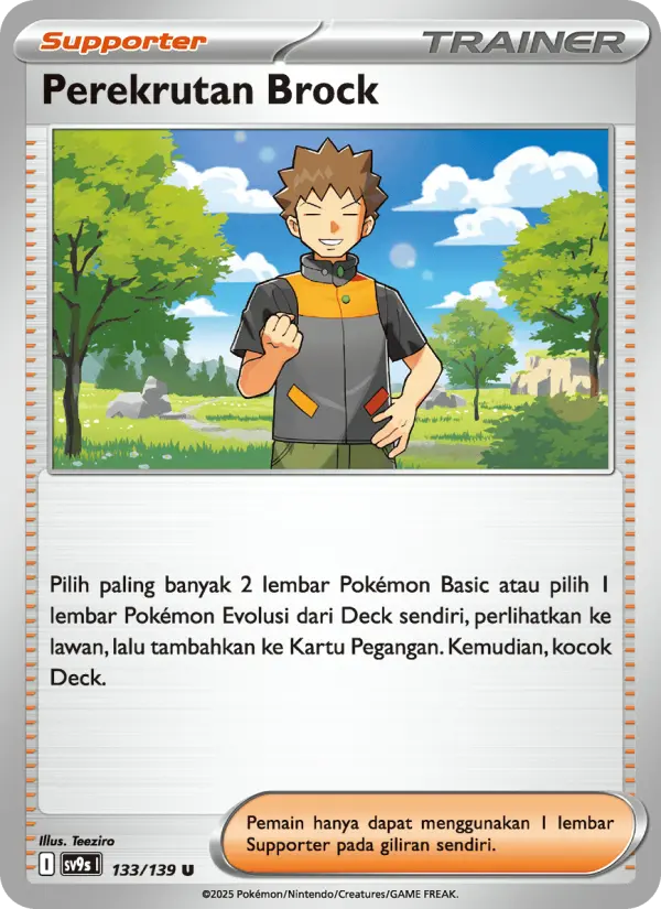 Perekrutan Brock card image