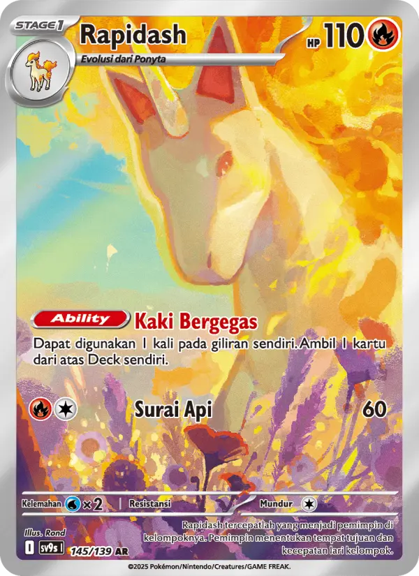 Rapidash card image