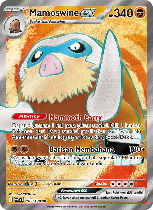 Mamoswine ex card image