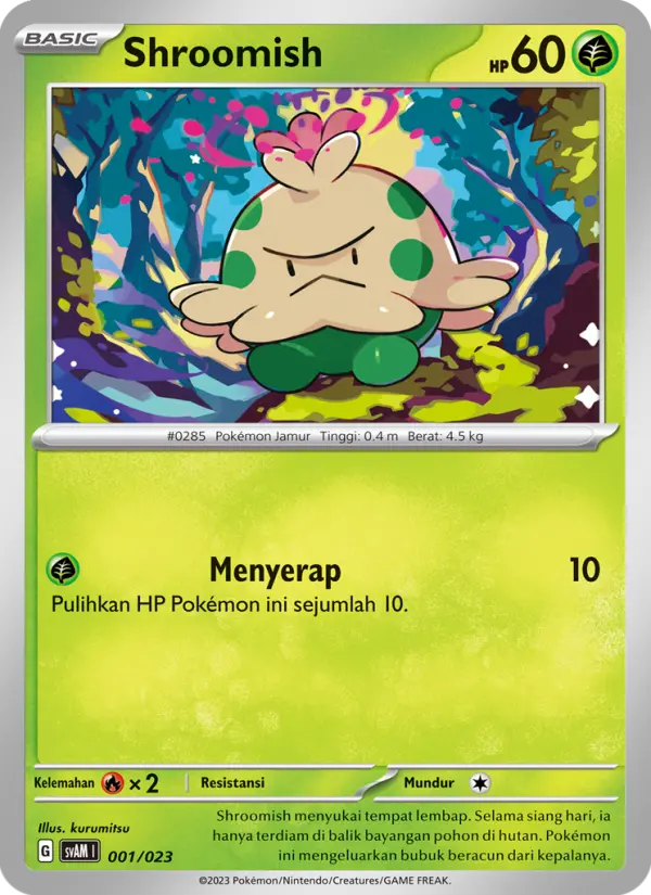 Shroomish card image