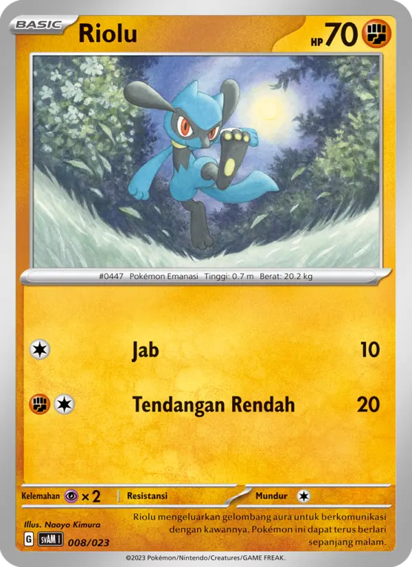 Riolu card image