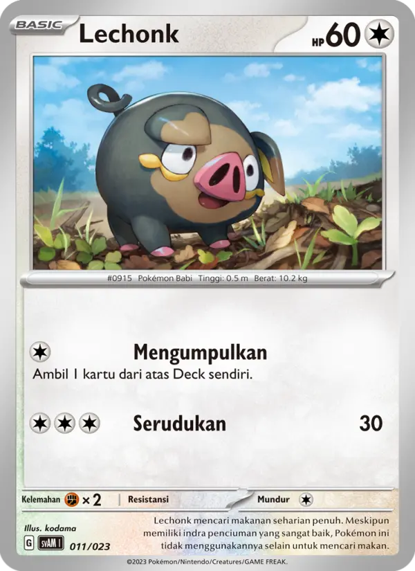 Lechonk card image