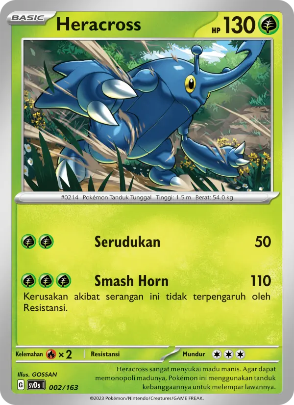 Heracross card image