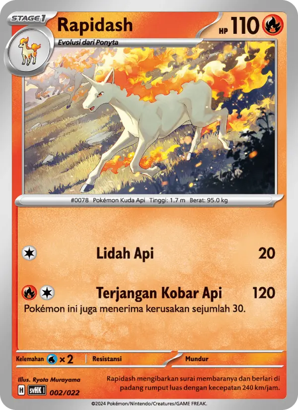 Rapidash card image