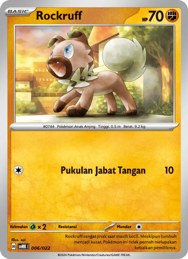 Rockruff card image