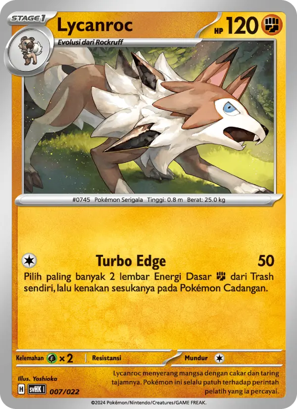 Lycanroc card image