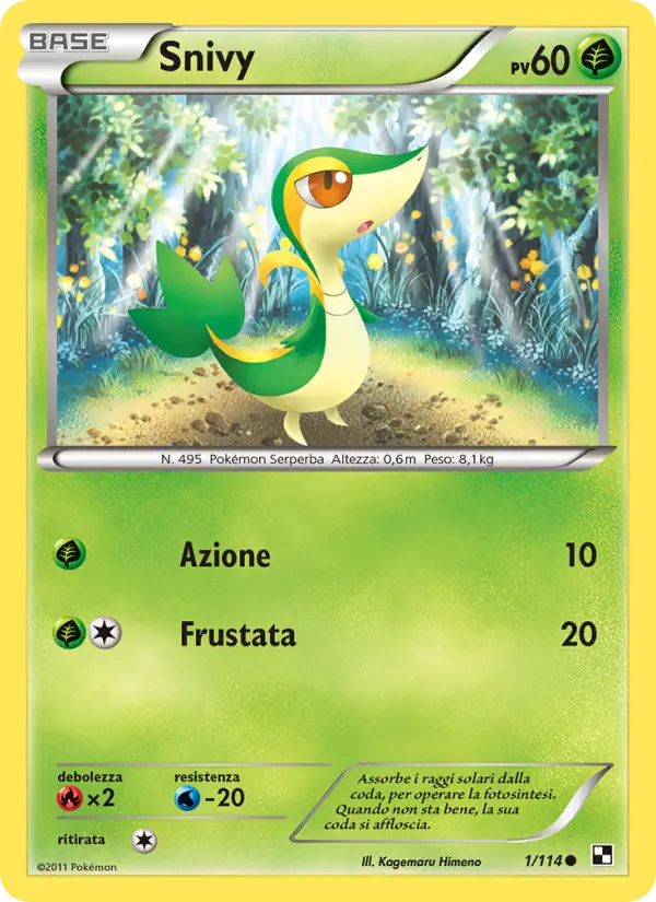 Snivy card image