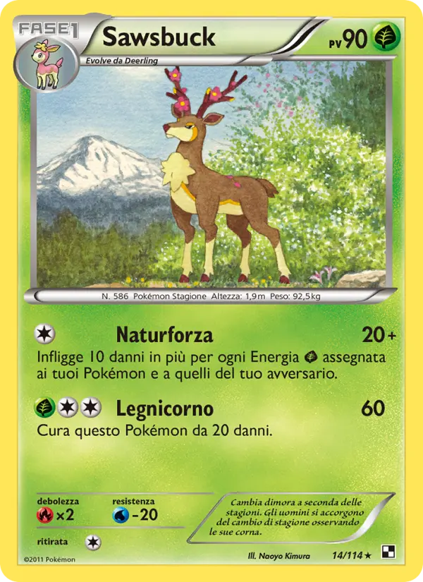 Sawsbuck card image