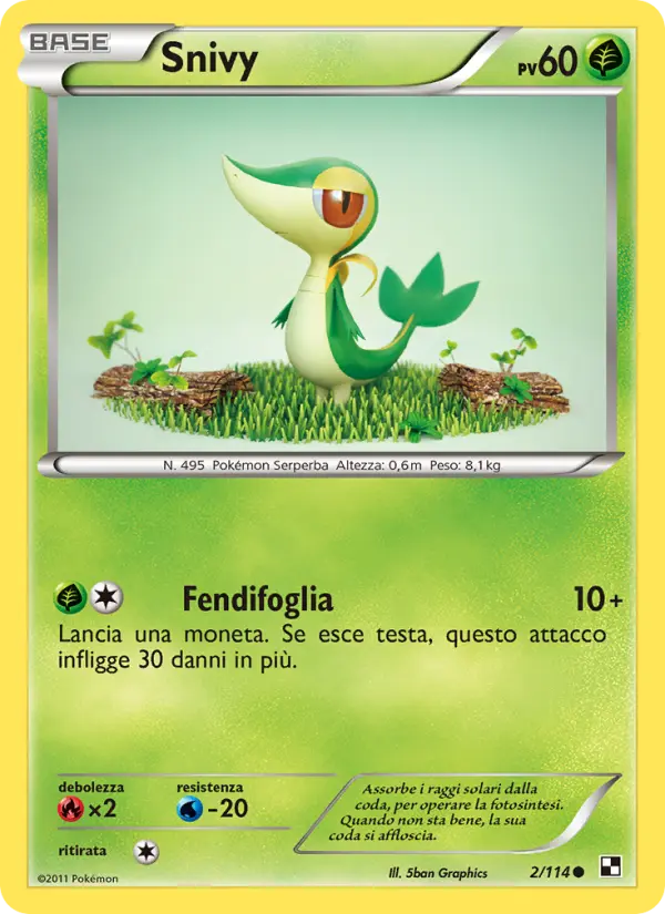 Snivy card image