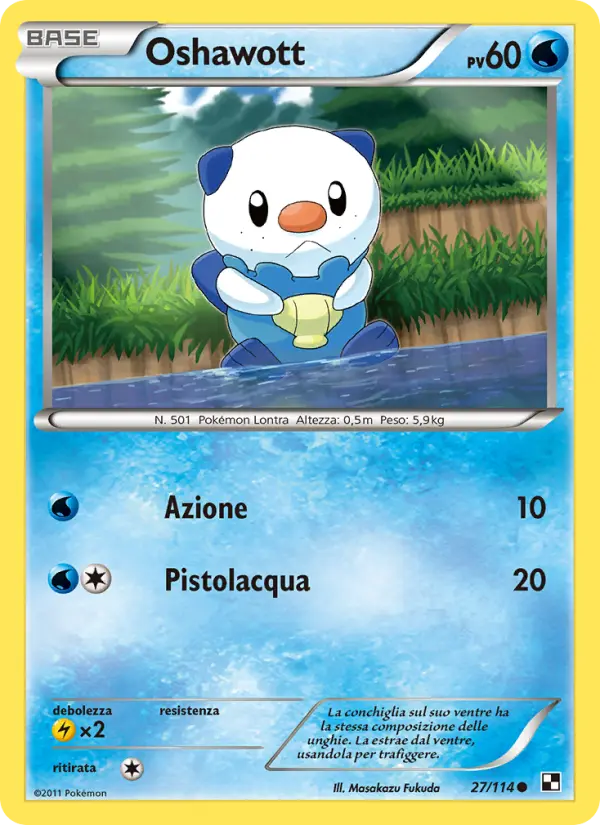 Oshawott card image
