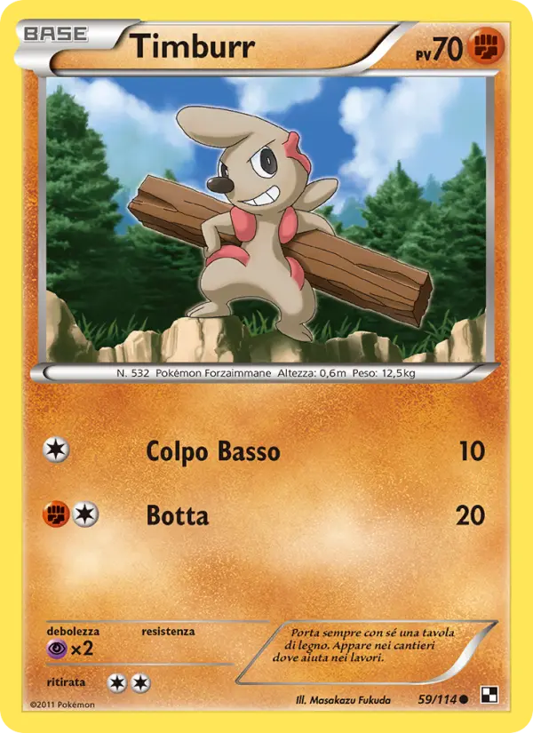 Timburr card image