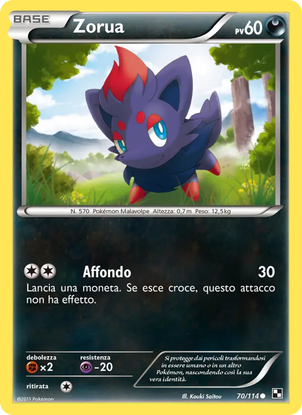 Zorua card image
