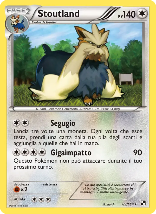 Stoutland card image