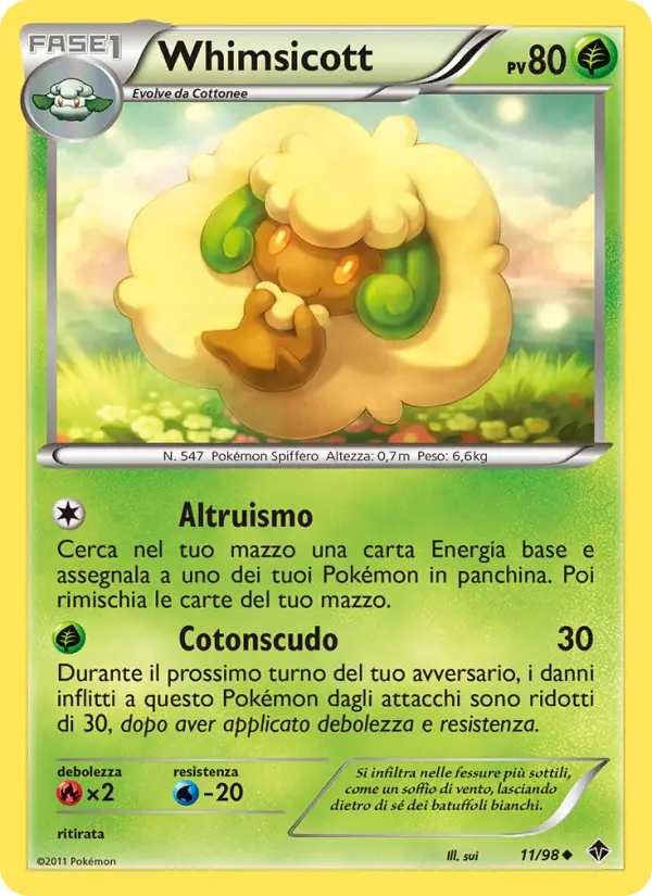 Whimsicott card image