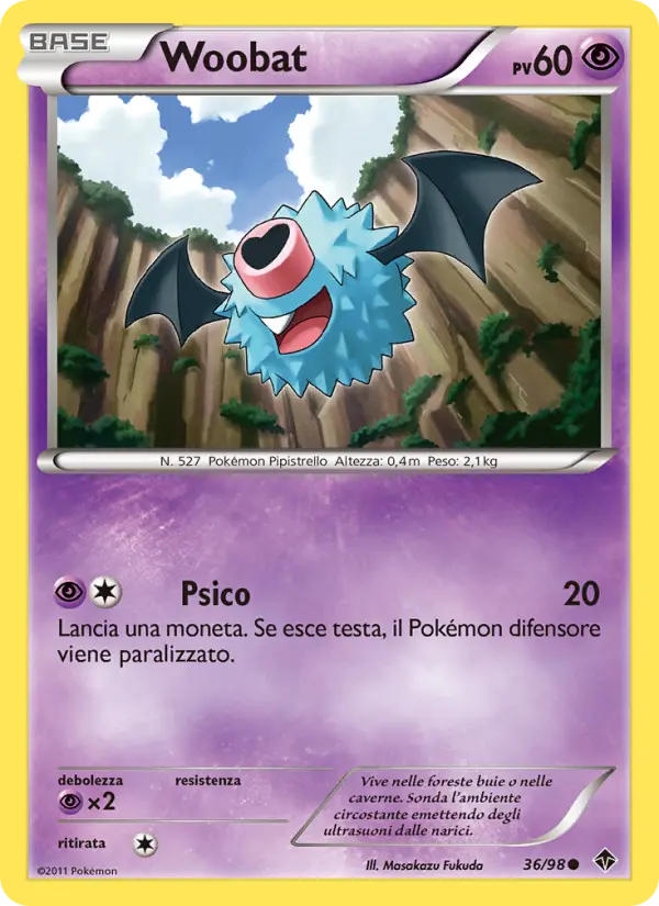 Woobat card image