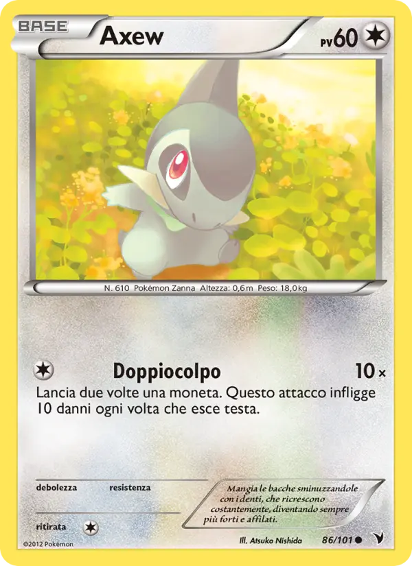 Axew card image