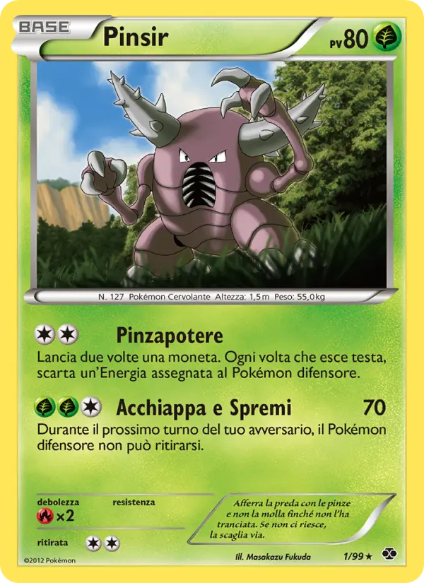 Pinsir card image