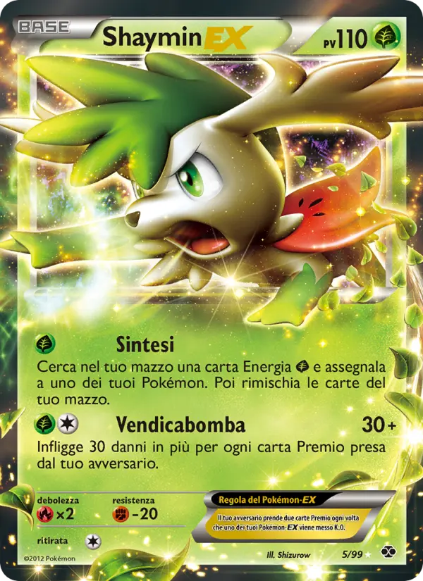 Shaymin-EX card image
