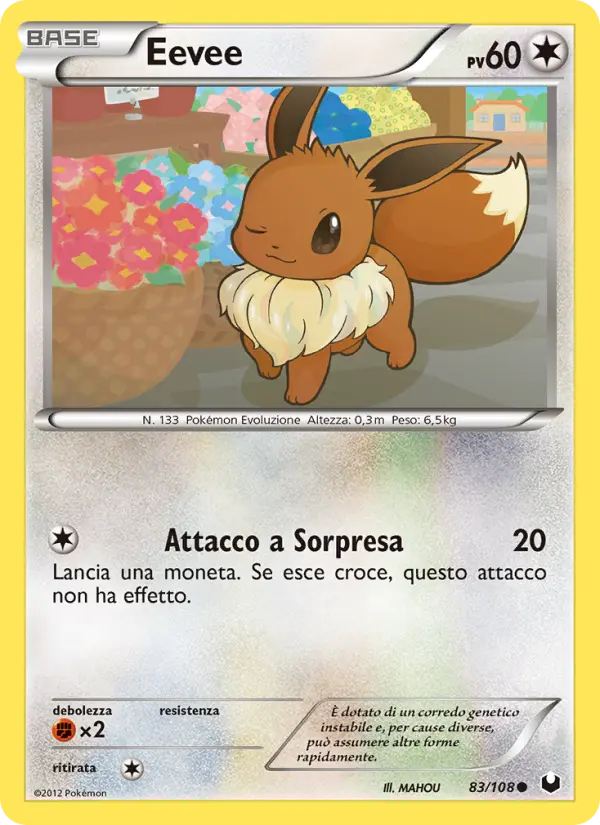 Eevee card image