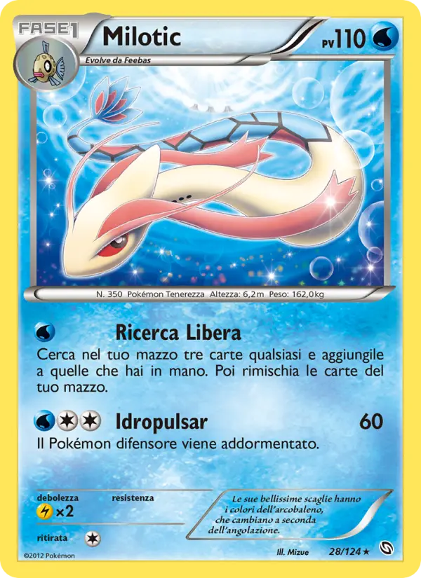 Milotic card image