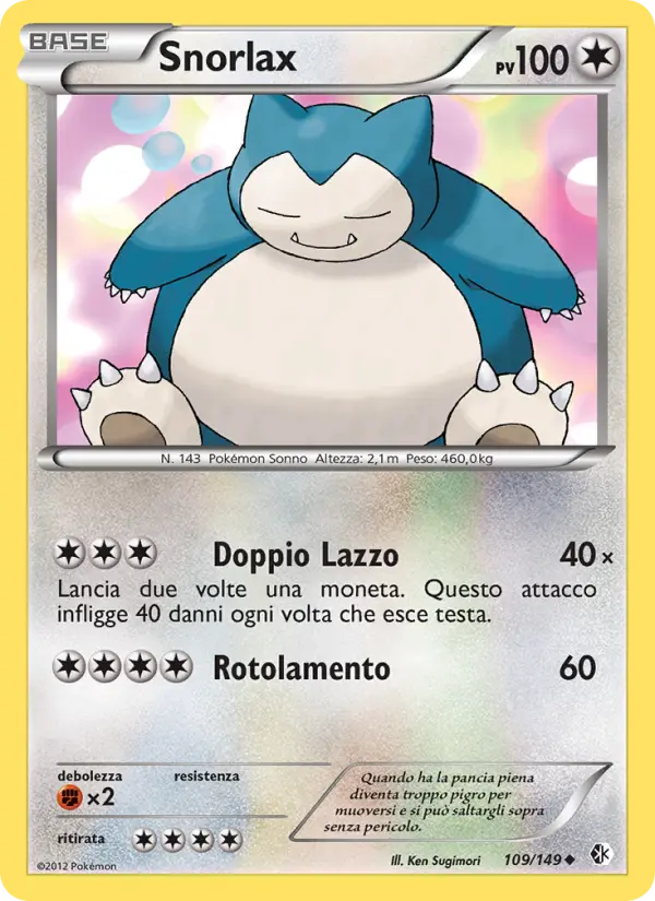 Snorlax card image
