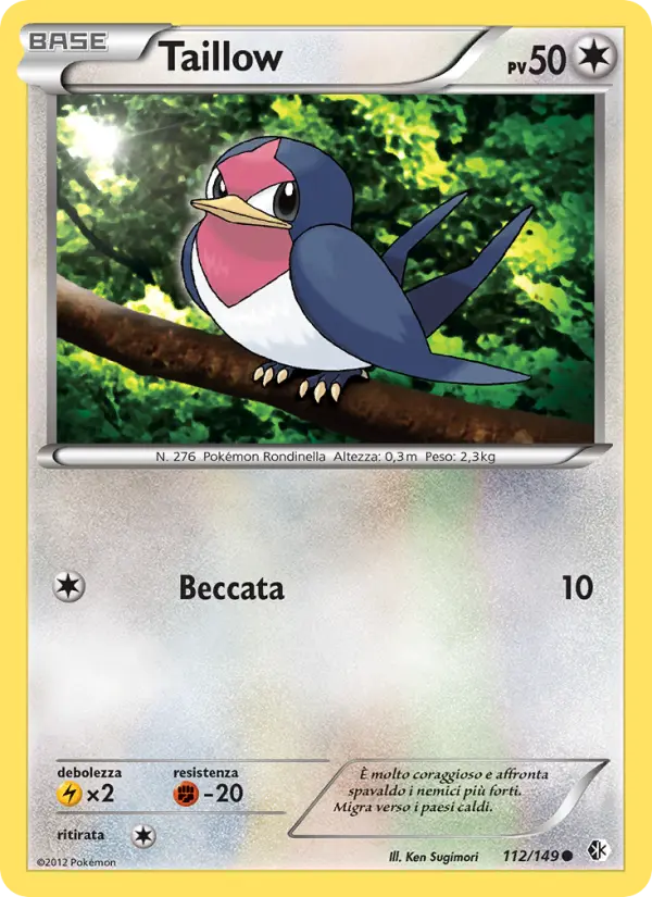 Taillow card image