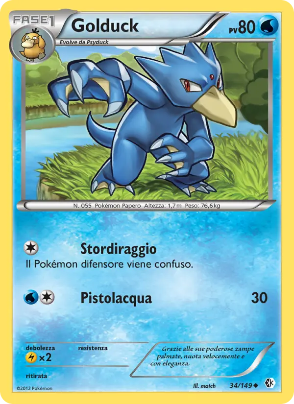 Golduck card image