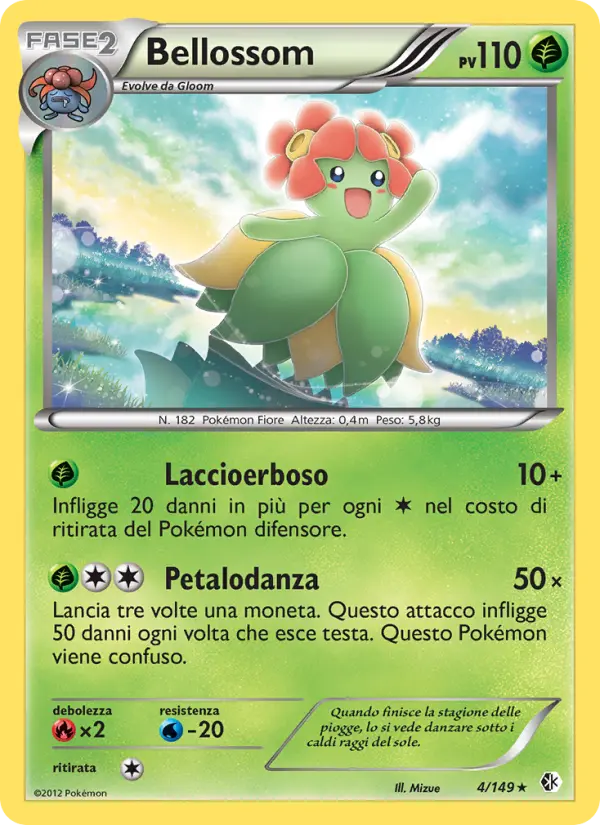 Bellossom card image