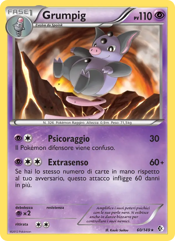 Grumpig card image