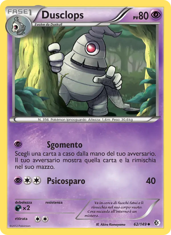 Dusclops card image