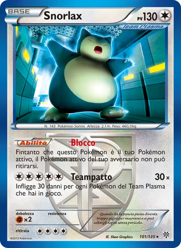 Snorlax card image