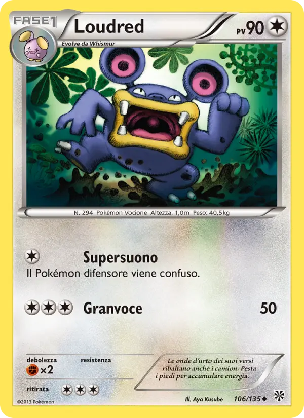 Loudred card image