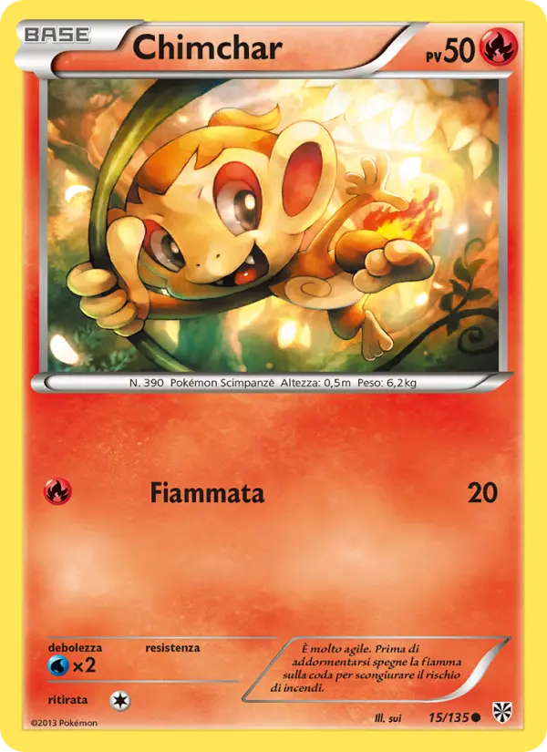 Chimchar card image