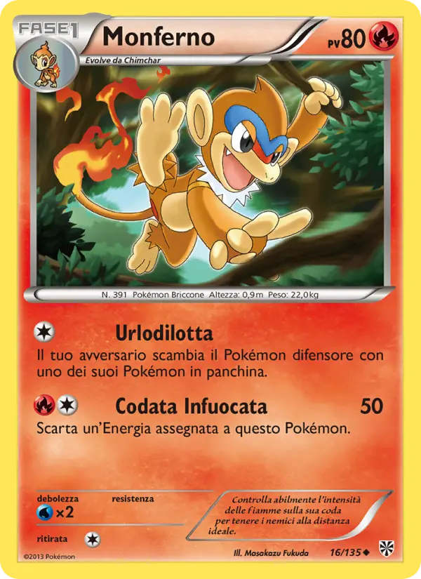 Monferno card image