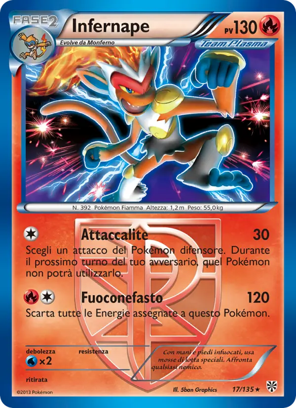 Infernape card image