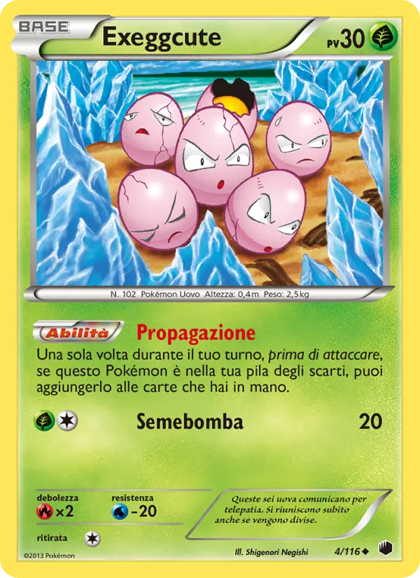 Exeggcute card image