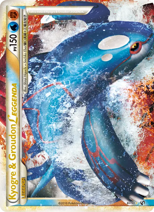 Kyogre & Groudon LEGEND (Italian)