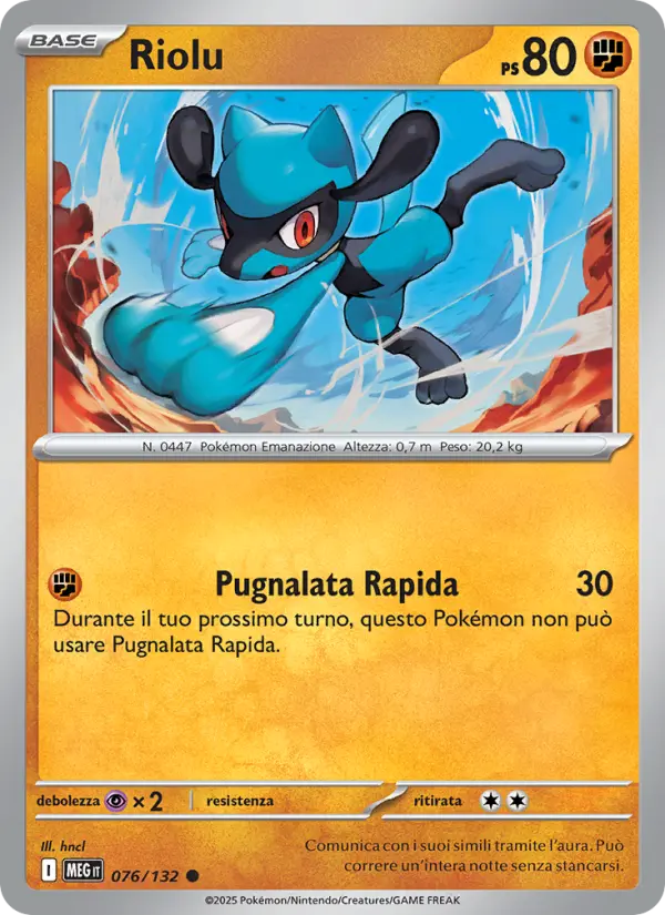 Riolu card image