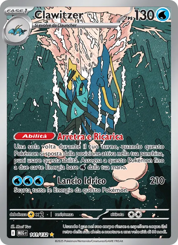 Clawitzer card image