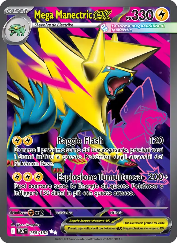 Mega Manectric-ex card image