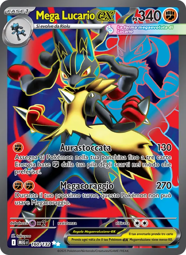 Mega Lucario-ex card image