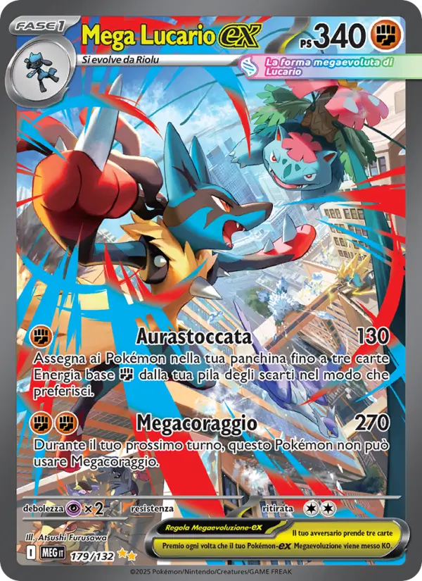 Mega Lucario-ex card image