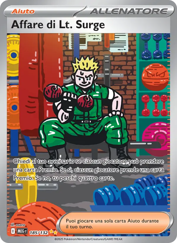 Affare di Lt. Surge card image