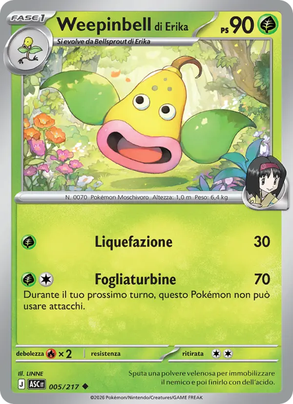 Weepinbell di Erika card image